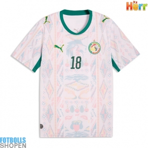Billiga Senegal Ismaila Sarr #18 Hemmatröja VM 2026 Kortärmad